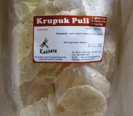 KERUPUK MENTAH Krupuk Beras Putih
