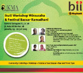 EVENT Workshop Wirausaha 